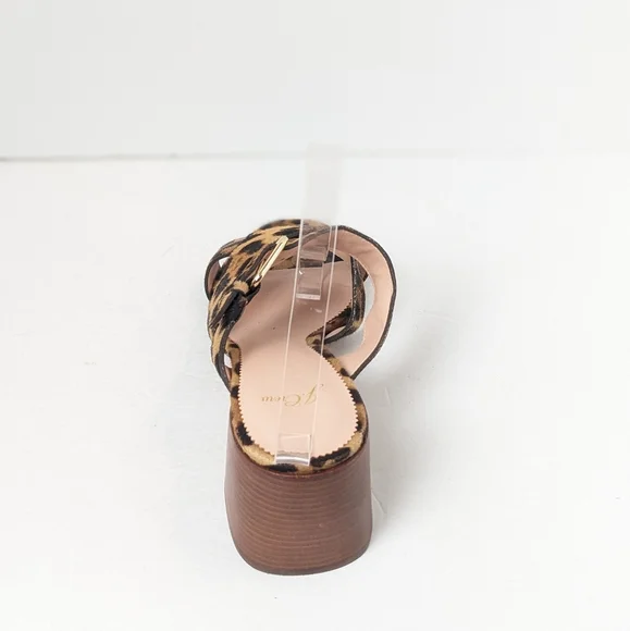 NWOT Jcrew Leopard Penny Slides - Picture 11 of 16